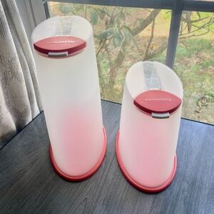 Tupperware FIFO (First In First Out) cereal container sets